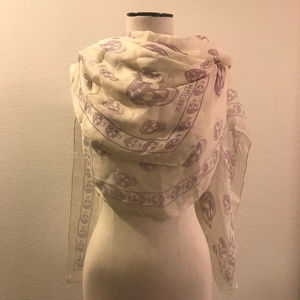 Alexander McQueen Skull Scarf